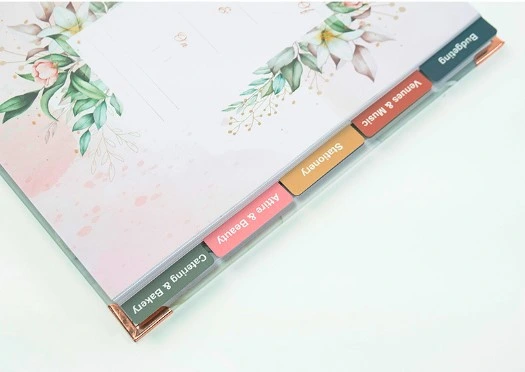 Luxury Custom Binder Wed Planner Set Pink My Wedding Planner Book