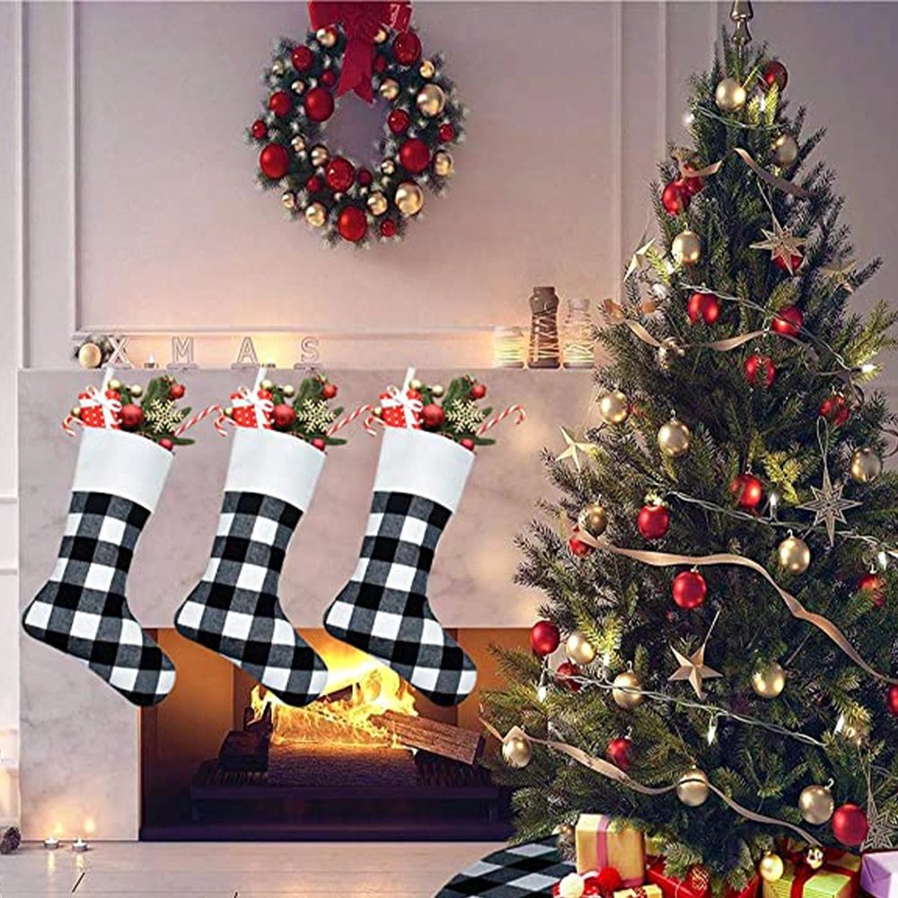 Whole Sale Europe Style Christmas Party Indoor Home Deco Christams Sotcking