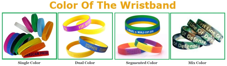 Sample Customization Custom Printing Silicone Wristband Bracelet Hand Band Vote Promotional Gifts