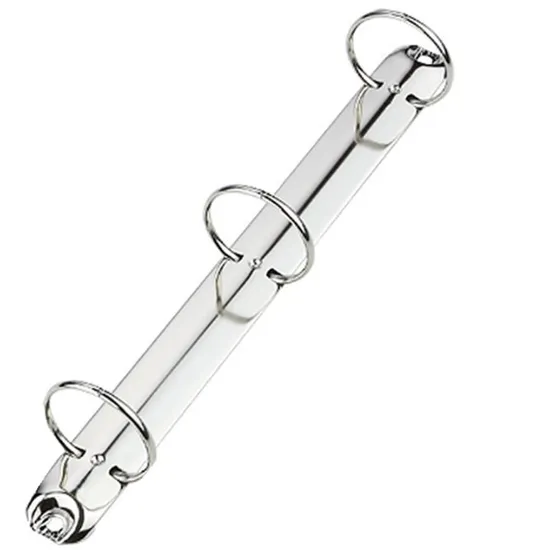Mini-3-Loch-Clip aus Metall, 3-Ring-Ordner, O-Ring, Schreibwaren-Hardware-Zubehör