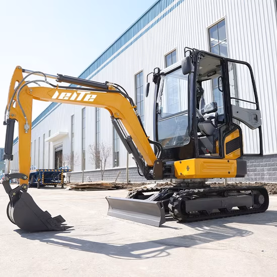 0,8 t/1 t/1,2 t/1,7 t/2,0 t Kleine Mini Crawler Elektrische Diesel Chassis Teleskop Großhandel Zubehör Maßgeschneiderte Bauernhof/Bau mit CE/Euro5 Mini Dig Bagger